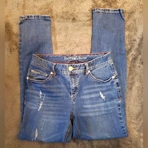 Rhythm In Blues Women's Jeans Size 6 Straight Leg Blue